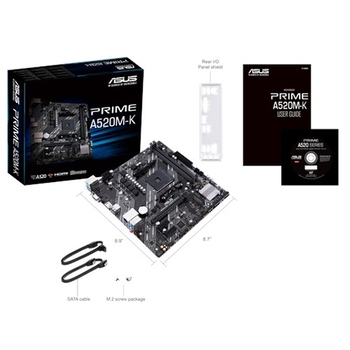 MB ASUS PRIME A520M-K, HDMI/VGA, 2xD4, 1xM.2 MB ASUS PRIME A520M-K, HDMI/VGA, 2xD4, 1xM.2