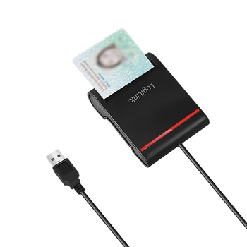 Cardreader U2.0, Smart ID, CR0047, Black