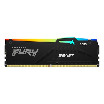 RAM D5 16G 6000 CL30, Kingston Fury Beast Blk RGB RAM D5 16G 6000 CL30, Kingston Fury Beast Blk RGB
