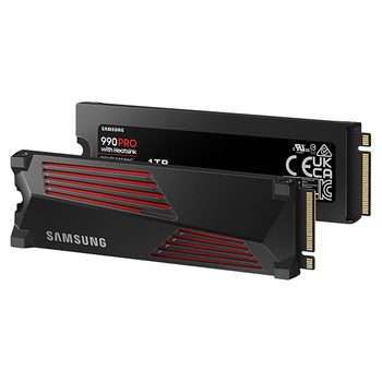 SSD 1TB Samsung 990 PRO, w/Heatsink, M.2 PCI-e SSD 1TB Samsung 990 PRO, w/Heatsink, M.2 PCI-e