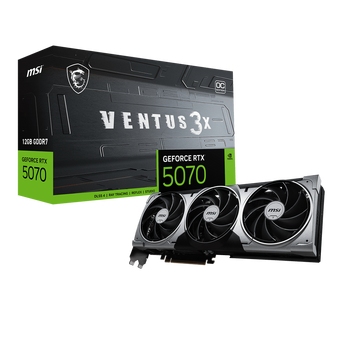 VGA MSI RTX5070 12G VENTUS 3X OC VGA MSI RTX5070 12G VENTUS 3X OC