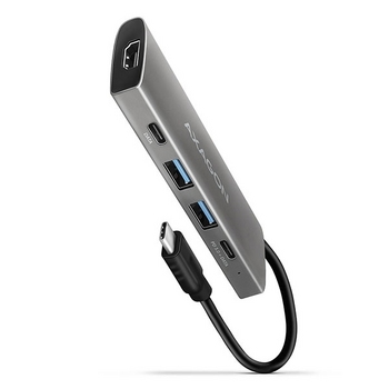 USB-C Multiport, 5-port, PD, 4K/30,AXAGON HMC-5G21 USB-C Multiport, 5-port, PD, 4K/30,AXAGON HMC-5G21