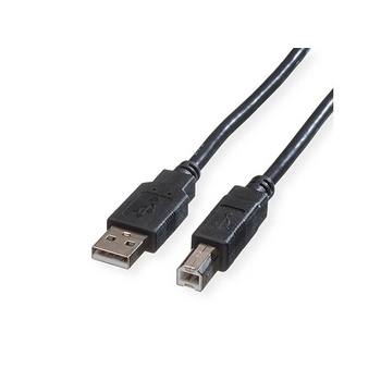 Cable USB2.0 A-B, 0.8m, Roline 11.02.8808