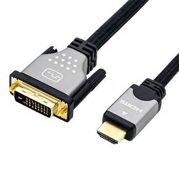 Cable DVI M - HDMI M, 7.5m, 4K, Roline 11.04.5874 Cable DVI M - HDMI M, 7.5m, 4K, Roline 11.04.5874