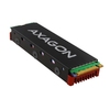 Cooler for M.2 SSD, passive, alum., AXAGON CLR-M2 Cooler for M.2 SSD, passive, alum., AXAGON CLR-M2