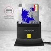 Cardreader USB2-A, Smart ID + SD, AXAGON CRE-SM2 Cardreader USB2-A, Smart ID + SD, AXAGON CRE-SM2