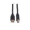 Cable USB2.0 A-B, 0.8m, Roline 11.02.8808